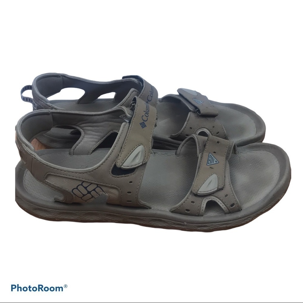 Columbia Men’s Techson PFG Velcro Beige Sandals